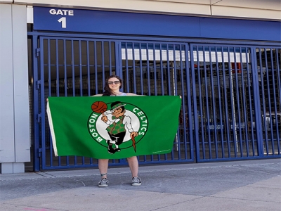 Custom NBA Boston Celtics flag