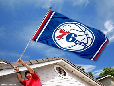 Custom NBA Philadelphia 76ers Flag