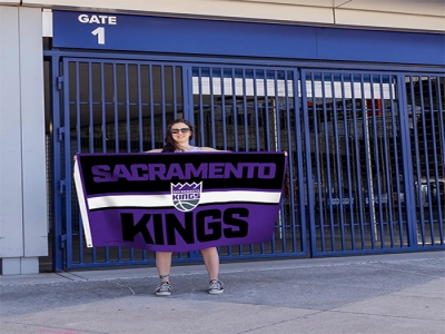 Custom NBA Sacramento Kings Flag