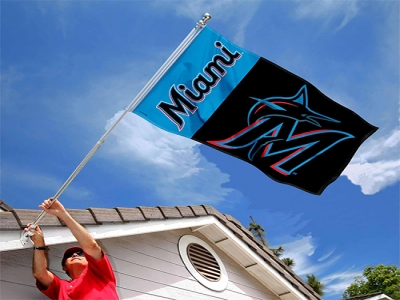 Custom MLB Miami Marlins Flag