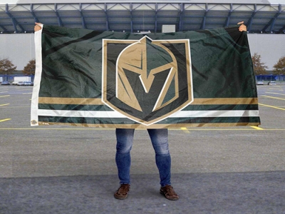 Custom NHL Vegas Golden Knights flag