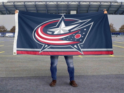 Custom NHL Columbus Blue Jackets flag