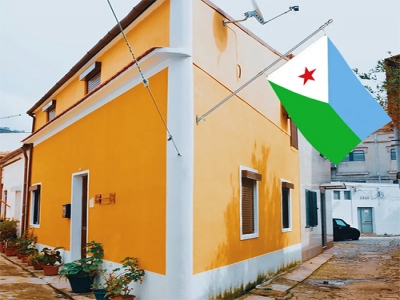 Custom in Stock Djibouti Flag