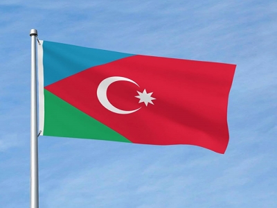 Custom in Stock Azerbaijan Flag