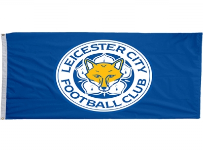 custom Leicester City flag