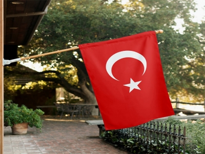 Custom Turkey Flag