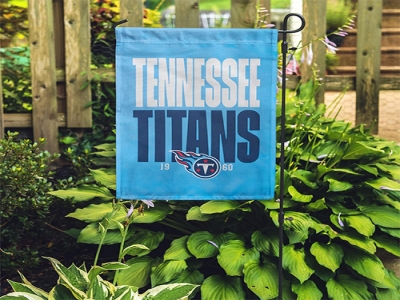 Custom Tennessee Titans Garden flag