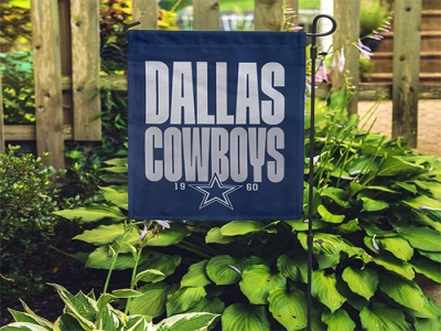 Custom Dallas Cowboys Garden Flag