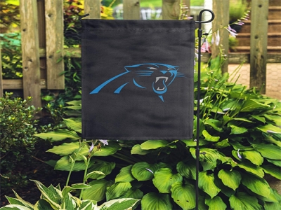 Custom Carolina Panthers Garden Flag