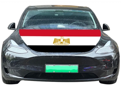 Custom Egyptian car cover flag