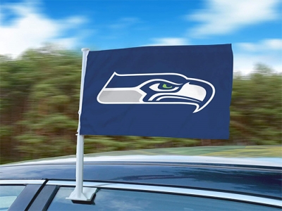 Custom Seattle Seahawks Car Flag