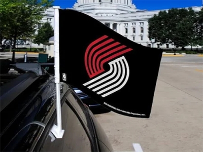 Custom NBA Portland Trail Blazers Car Flag