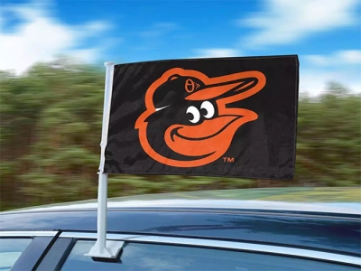 Custom MLB Baltimore Orioles Car Flag