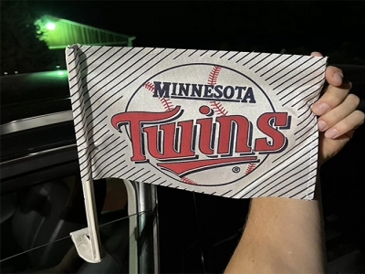 Custom MLB Minnesota Twins Car Flag