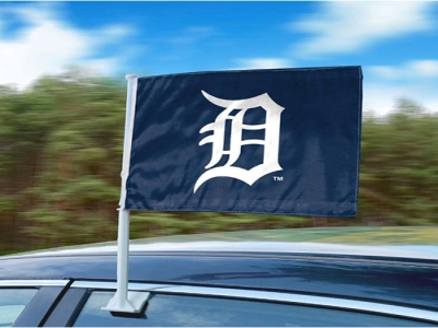 Custom MLB Detroit Tigers Car Flag