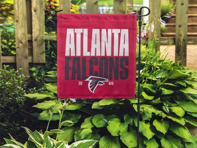 Custom 12-18 inch NFL Atlanta Falcons Garden Flag