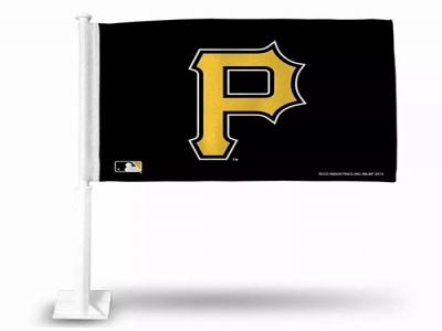 Custom MLB Pittsburgh Pirates Car Flag