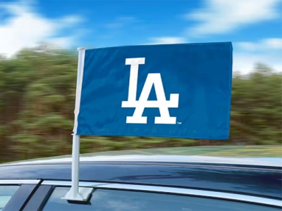 Custom MLB Los Angeles Dodgers Car Flag