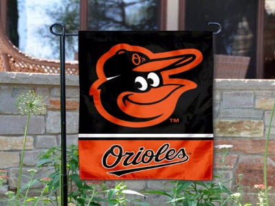 Customized MLB Baltimore Oriole Garden Flag