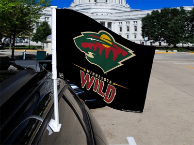 Custom NHL Minnesota Wild Car Flag