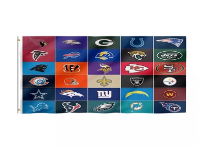 Custom All NFL Flag