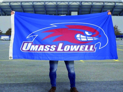 Customized NCAA Massachusetts Lowell River Hawks Flag