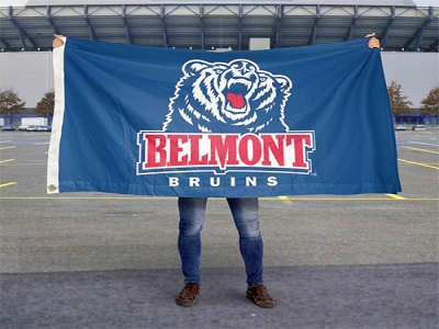 Custom Belmont Bruins Flag