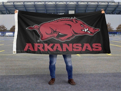 Custom Arkansas Razorbacks Flag