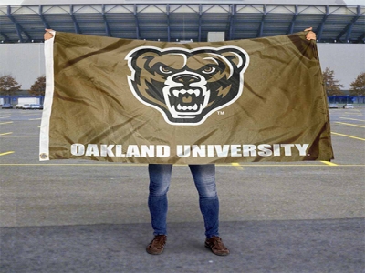 Custom Oakland Golden Grizzlies Flag