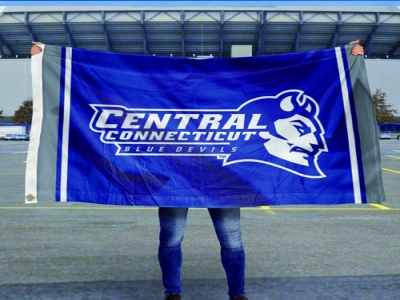 Customize NCAA Connecticut Central Blue Devils flag