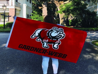 Customized NCAA Gardner Webb Running Bulldog Flag