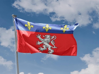 Custom Lyon Flag