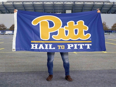 Custom NCAA Pittsburgh Panthers Flag