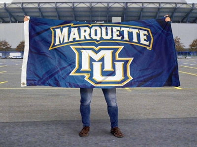 Custom NCAA Marquette Golden Eagles Flag