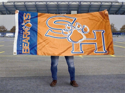 Custom NCAA Sam Houston Bearkats Flag