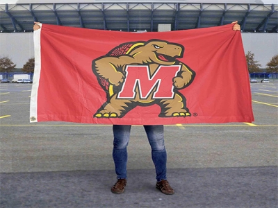 Custom NCAA Maryland Terrapins Flag