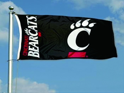 Customize NCAA Cincinnati beach flags