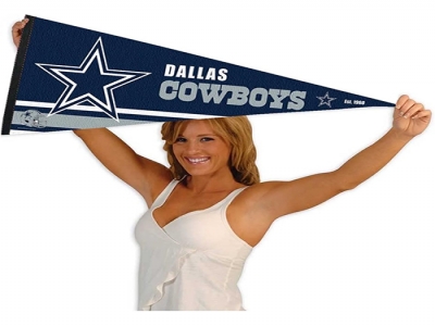 Custom NFL Dallas Cowboys Pennant