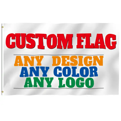 custom flag banner advertising flag 3-5ft  Thickened polyester material