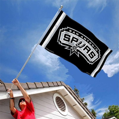 Custom NBA San Antonio Spurs Flag