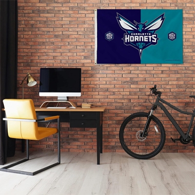 Custom NBA Charlotte Hornets Flag