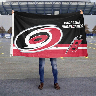 Custom NHL Carolina Hurricanes flag