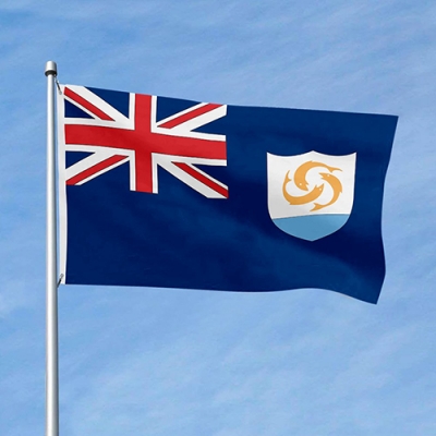 Custom in Stock Anguilla Island Flag