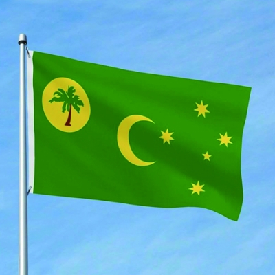 Customized polyester 3x5ft Cocos (Keeling) lslands flag