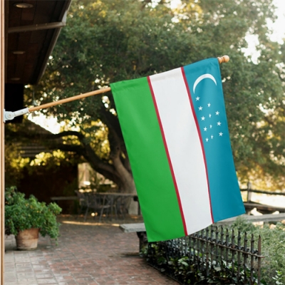 Custom Uzbekistan Flag