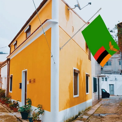 Custom Zambia Flag