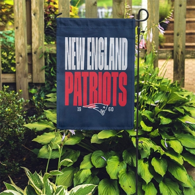 Custom New England Patriots garden flag