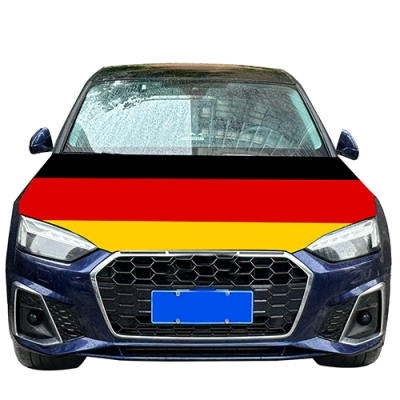 Custom German car cover flag