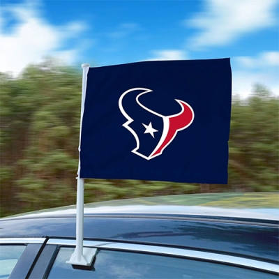 Custom Houston Texans car flag