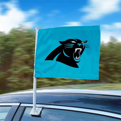 Custom Carolina Panthers Car Flag